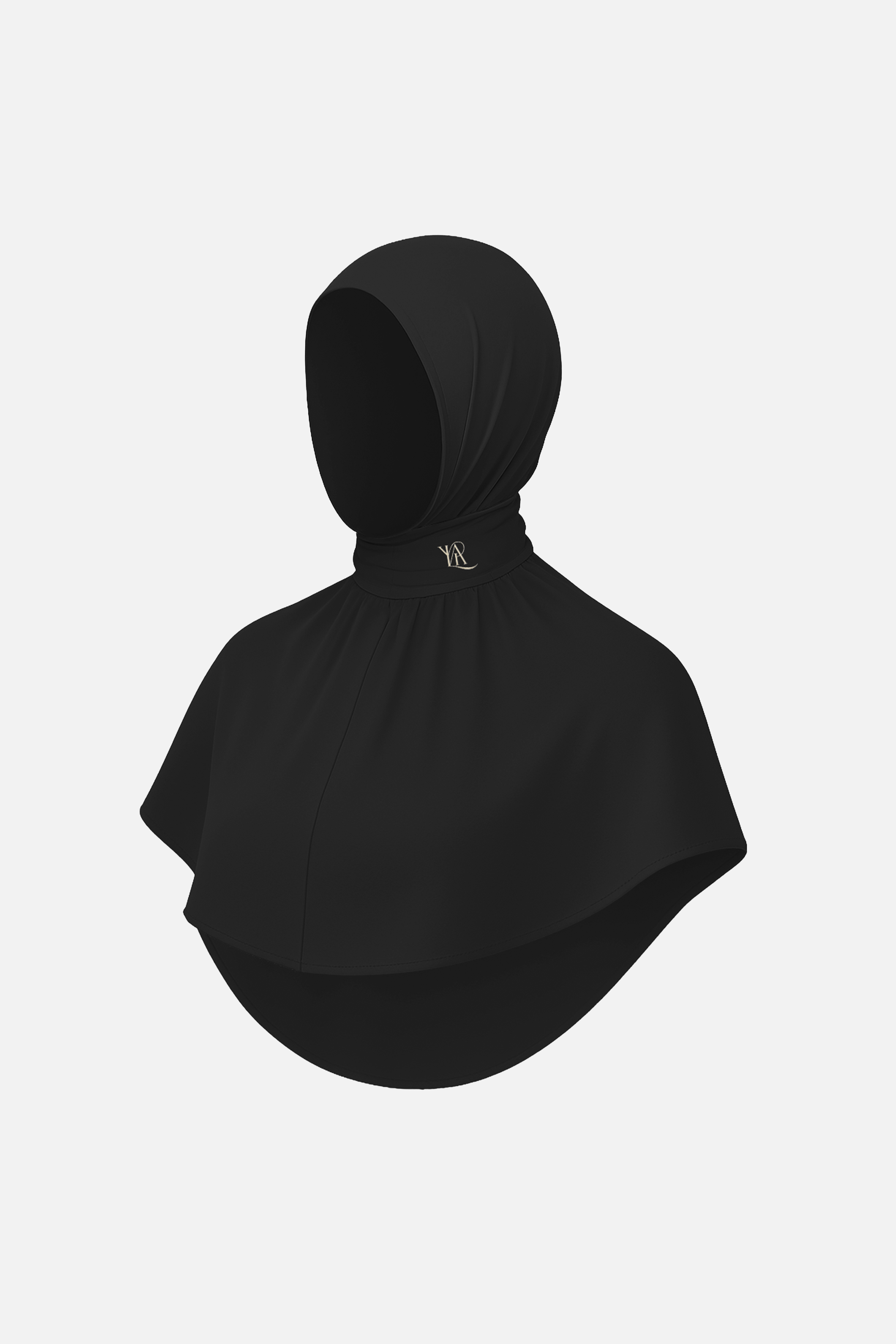 Premium Jersey Scarf | Onyx Noir