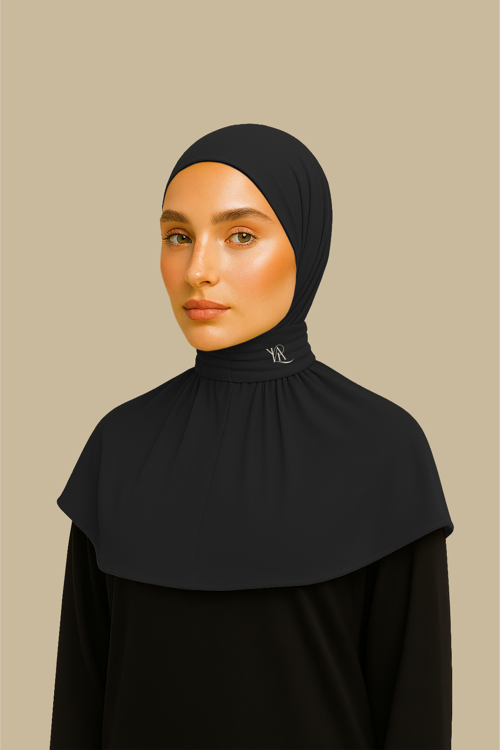 Premium Jersey Scarf | Onyx Noir