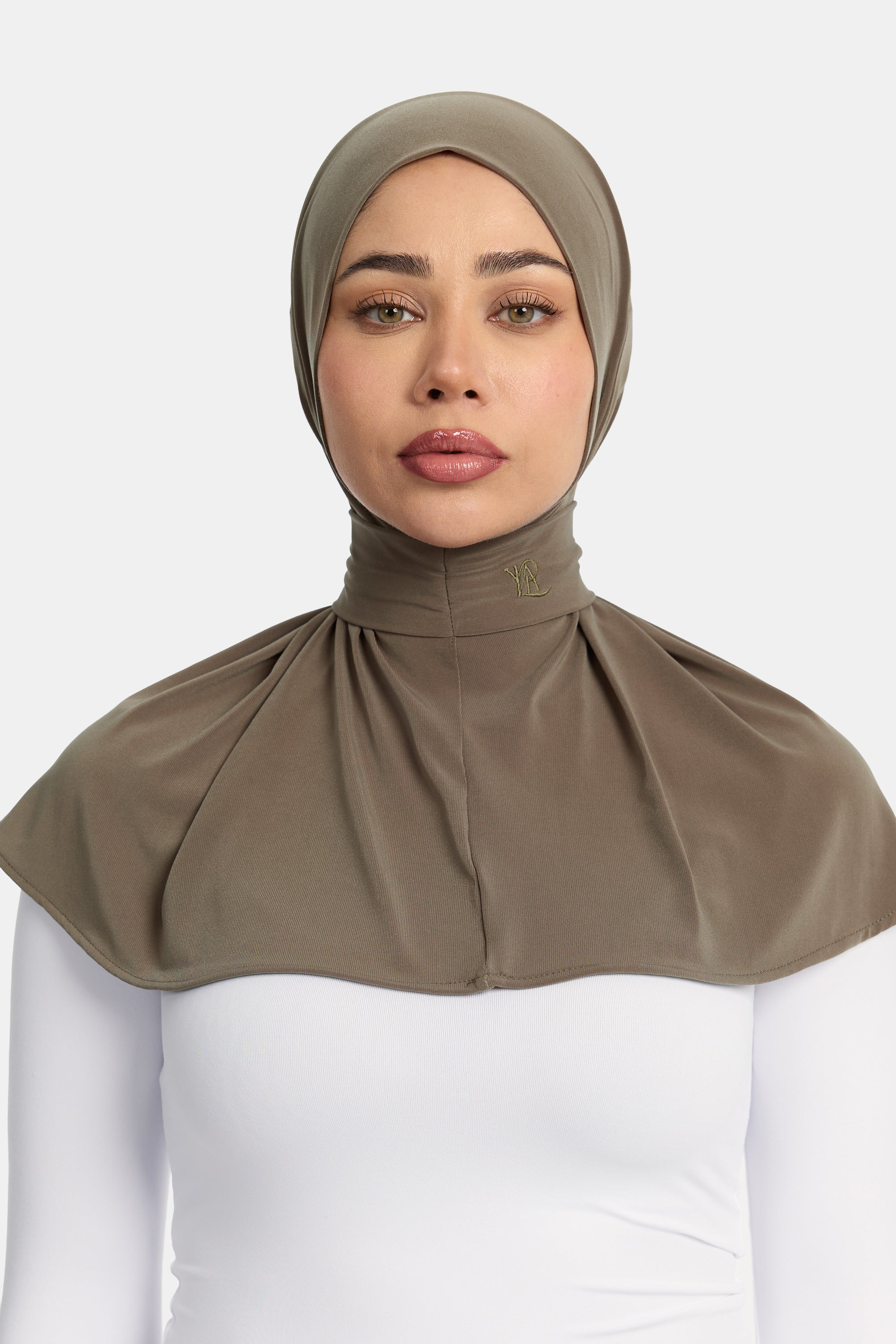 Instant Premium Jersey Scarf | Espresso Taupe