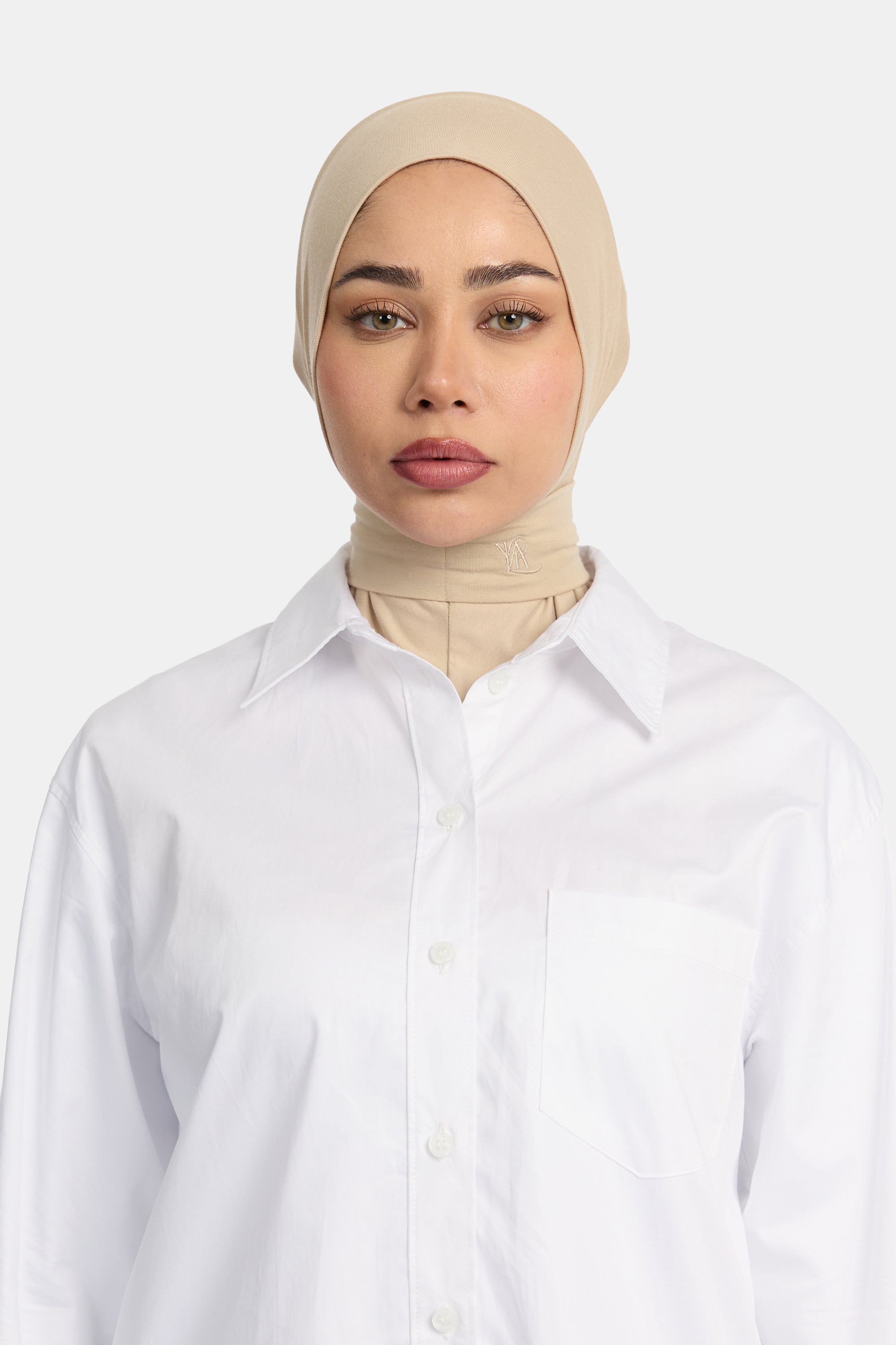 Instant Bamboo Scarf | White Pepper