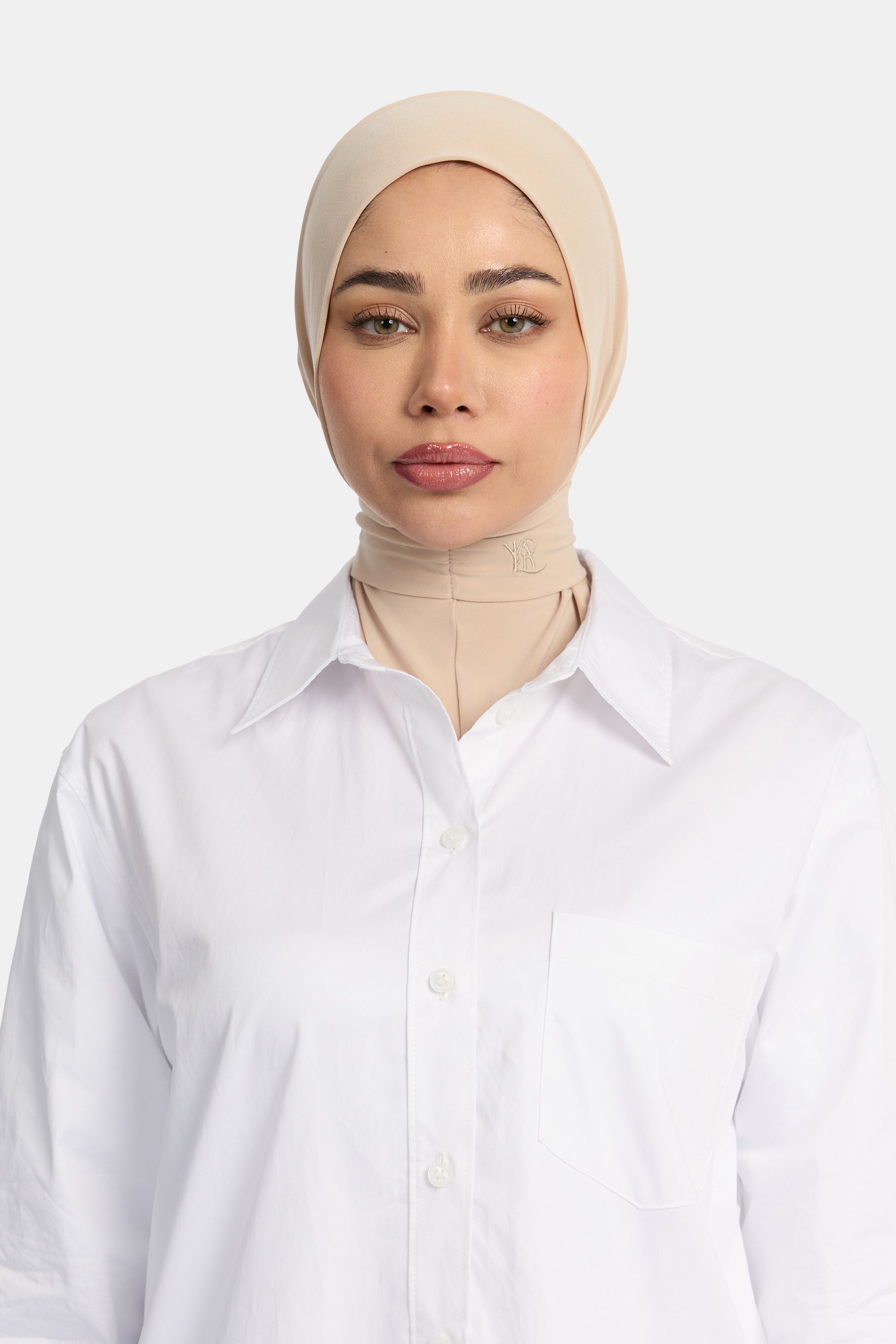 Instant Premium Jersey Scarf | Beige