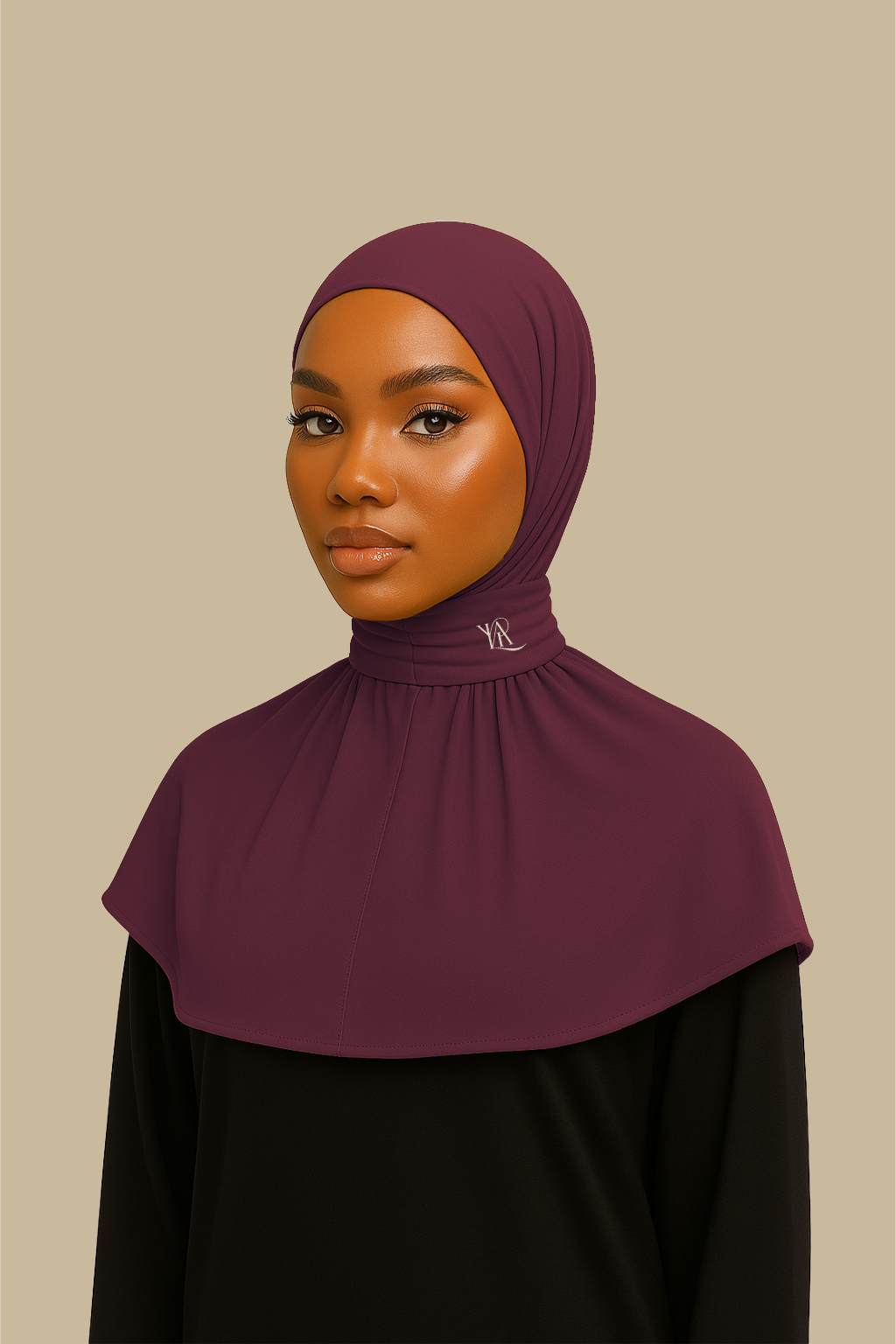 Premium Jersey Scarf | Saffron Ruby