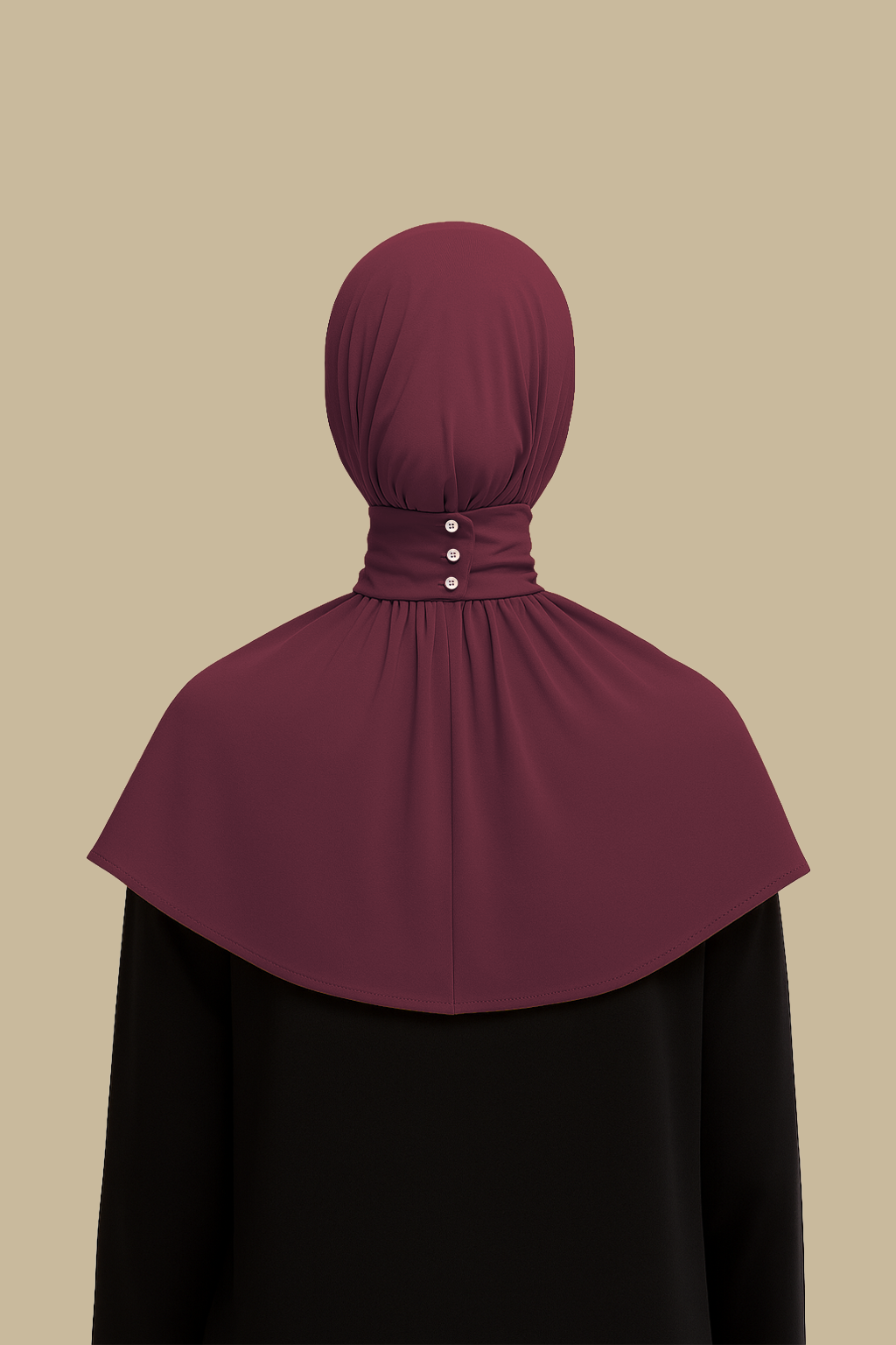 Premium Jersey Scarf | Saffron Ruby