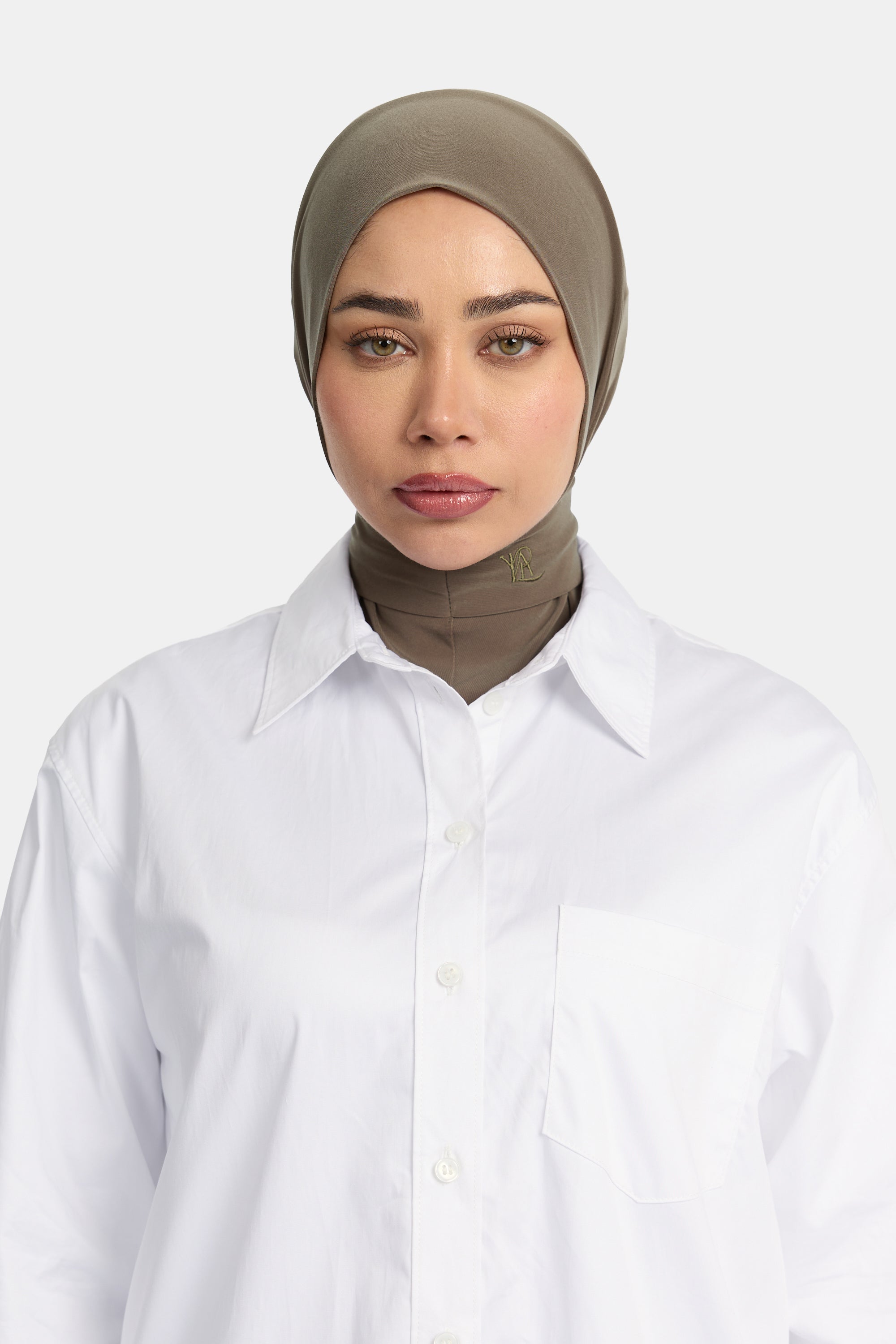 Instant Premium Jersey Scarf | Espresso Taupe