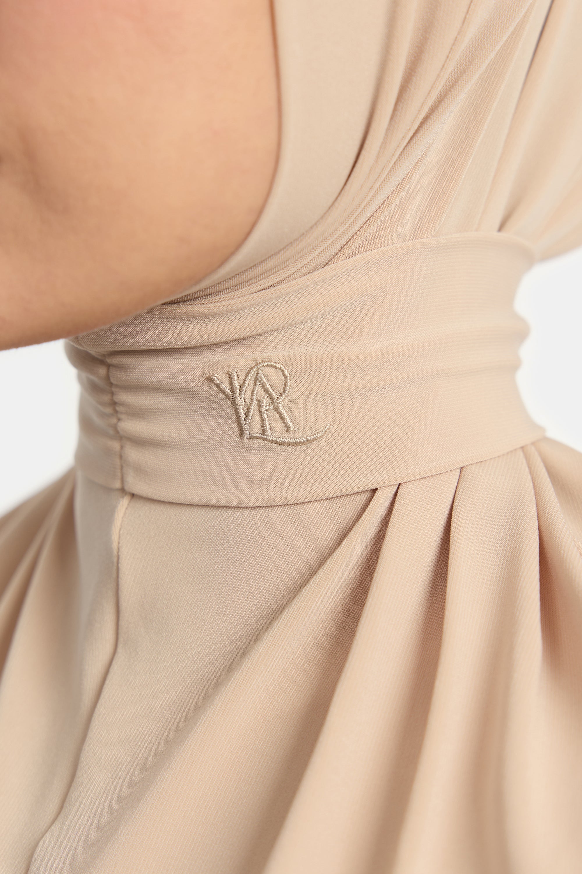 Instant Premium Jersey Scarf | Beige